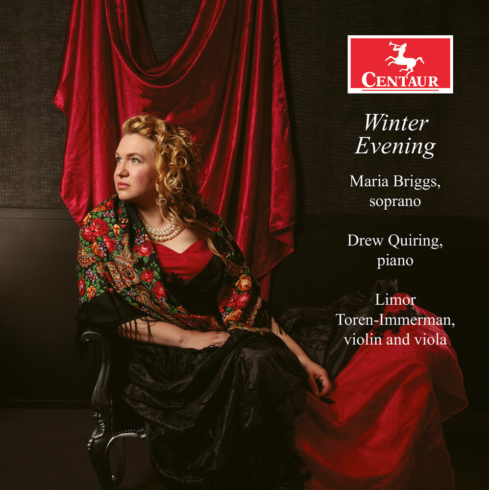 the album cover for Arensky / Dargomyzhsky / Glinka - Winter Evening