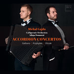 the album cover for Galliano / Olczak / Przybylski - Accordion Concertos