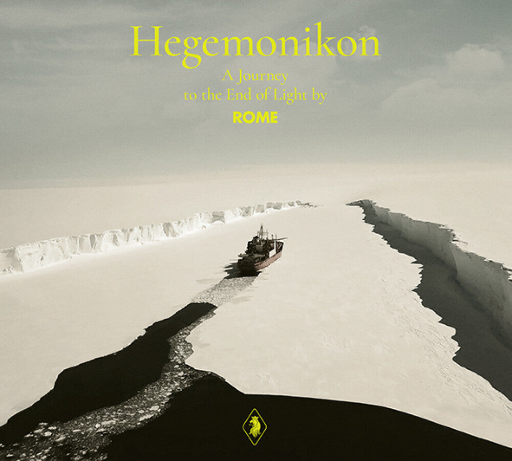 the album cover for Rome - Hegemonikon - A Journey To The End Of Light