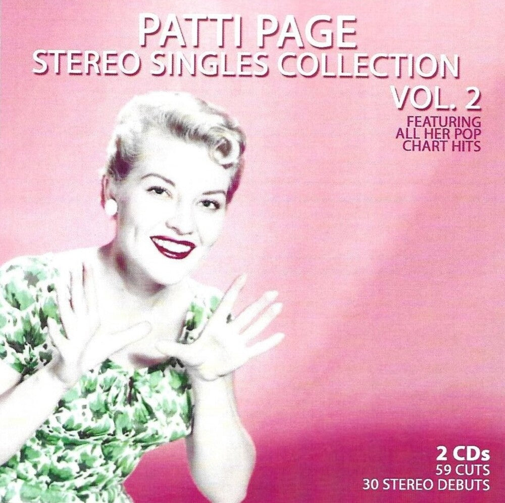 the album cover for Patti Page - Stereo Singles Collection 2