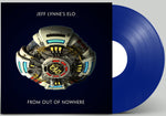 the album cover for Lynne, Jeff ( Elo ) ( Jeff Lynne's Elo ) - From Out Of Nowhere - Limited 180-Gram Blue Colored Vinyl