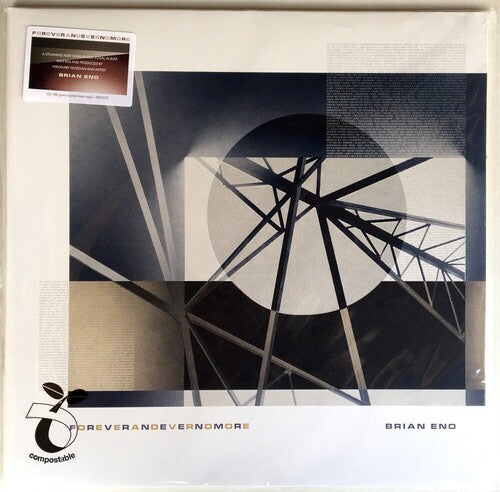 Brian Eno - FOREVERANDEVERNOMORE - LP exclusivo de edición limitada Crystal Clear (vinilo)