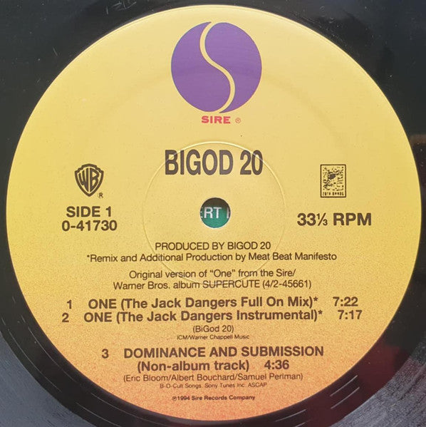 Bigod 20 : One (12")