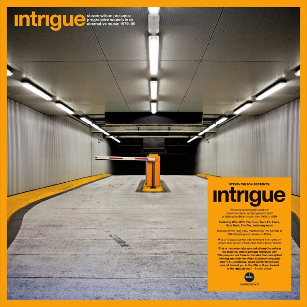 the album cover for Steven Wilson Presents / Various - Intrigue-Progressive Sounds In Uk Alternative (Uk)