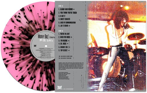 Mickey Ratt - The Best Of - Pink/black Splatter (Vinyl)