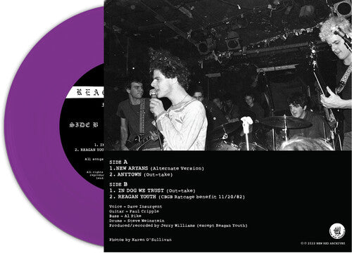 Reagan Youth - New Aryans - Purple (Vinyl)
