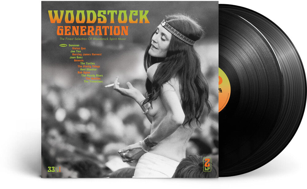 the album cover for Various Artists - Woodstock Generation / Various