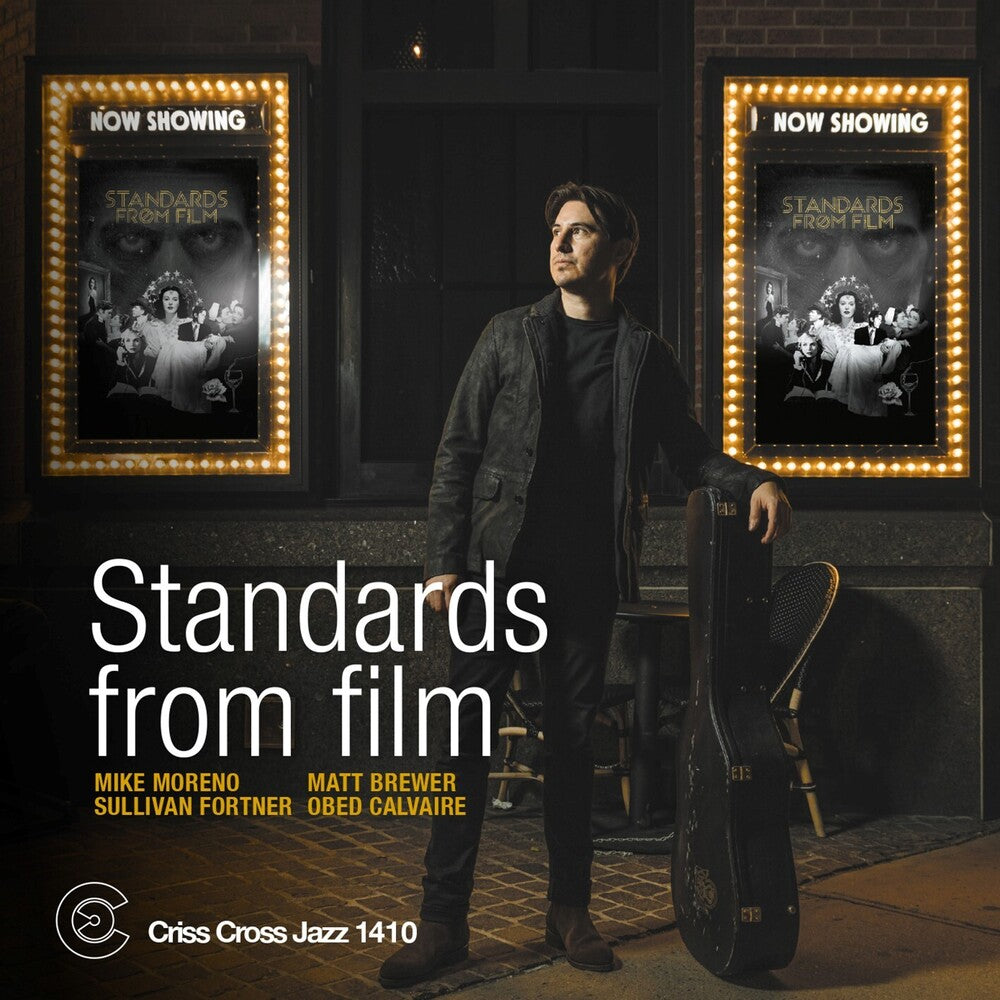 the album cover for Mike MorenoQuartet - Standards From Film