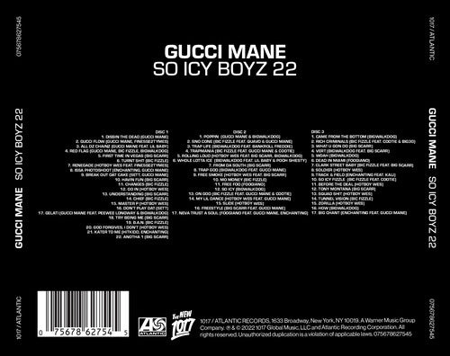 Gucci Mane - So Icy Boyz 22 (CD)