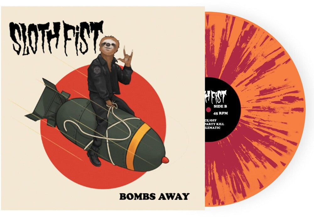 the album cover for Sloth Fist - Bombs Away
