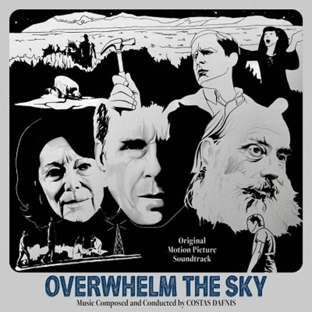 the album cover for Costas Dafnis(Ita) - Overwhelm The Sky (Ita)