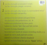 Flame* With Tony Terry : On The Strength (12")