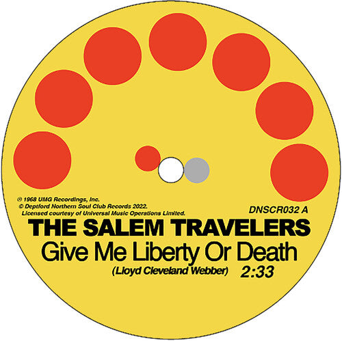 Salem Travelers - Tell It Like It Is/give Me Liberty Or Death (Vinyl)