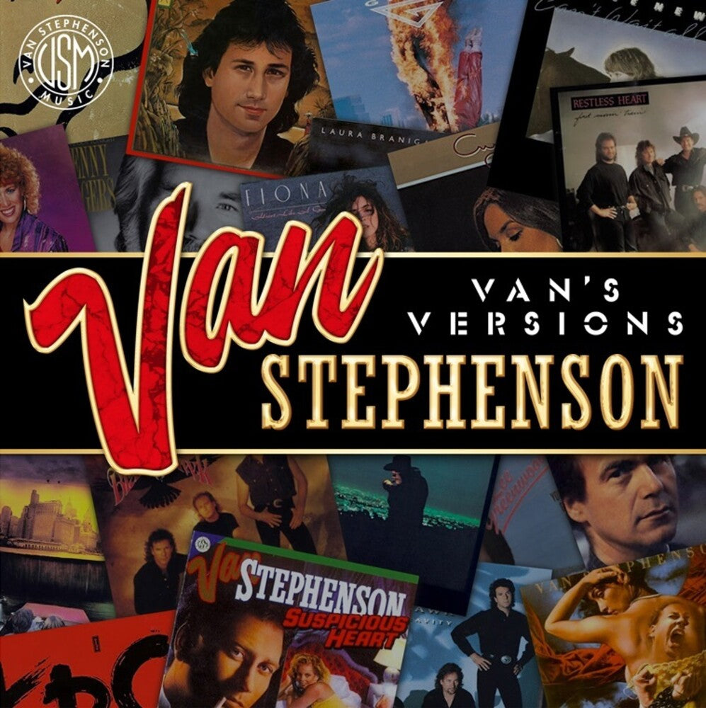 the album cover for Van Stephenson - Van's Versions (Aus)
