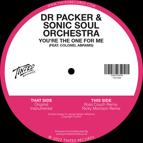 Dr Packer & Sonic Soul Orchestra - Eres el indicado para mí (Vinilo)