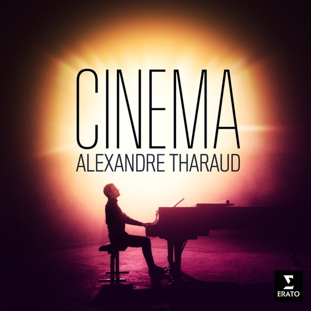 the album cover for Alexandre Tharaud - Cinema (Orchestral Repertoire)