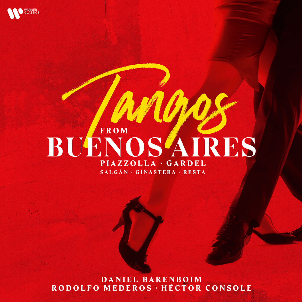 the album cover for Daniel Baremboim& Friends - Tangos From Buenos Aires (Port)