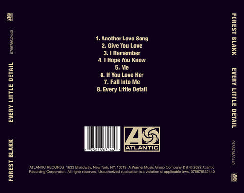 Forest Blakk - Cada pequeño detalle (CD)