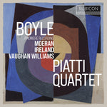 the album cover for Piatti Quartet - Boyle Moeran Ireland & Vaughan Williams