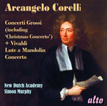 the album cover for New Dutch Academy - Corelli Concerti Grossi & Vivaldi & Mandolin