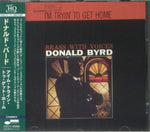the album cover for Donald Byrd - I'm Tryin' To Get Home - UHQCD