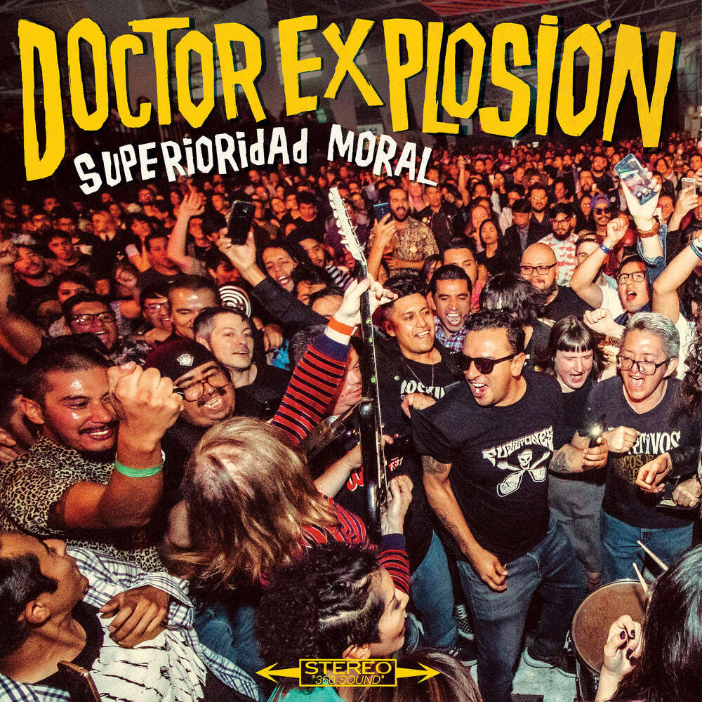 the album cover for Doctor Explosion - Superioridad Moral