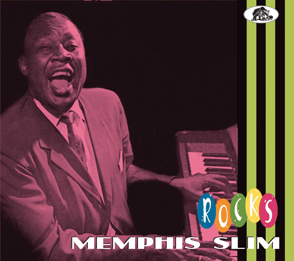 the album cover for Memphis Slim - Rocks