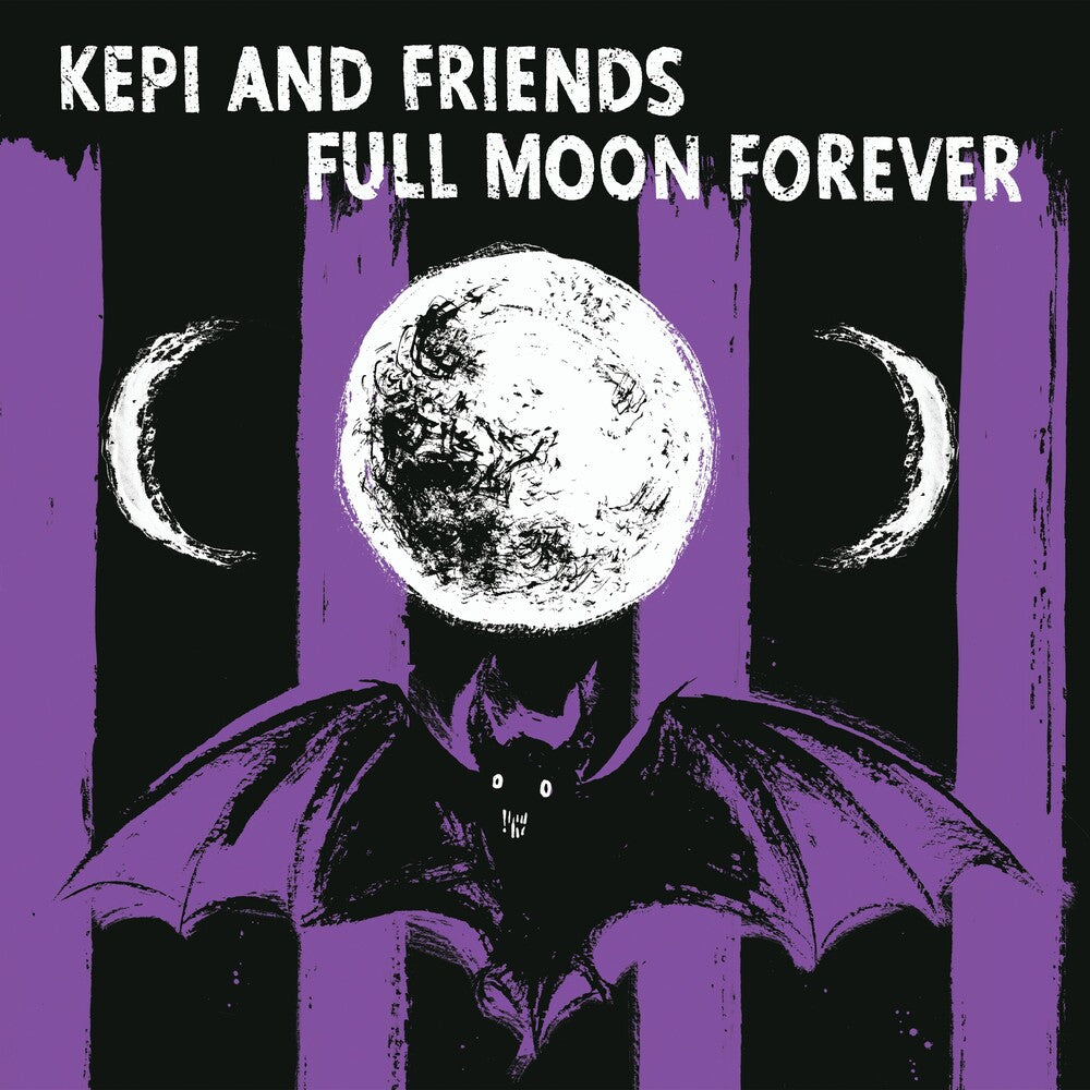 the album cover for Kepi Ghoulie - Full Moon Forever