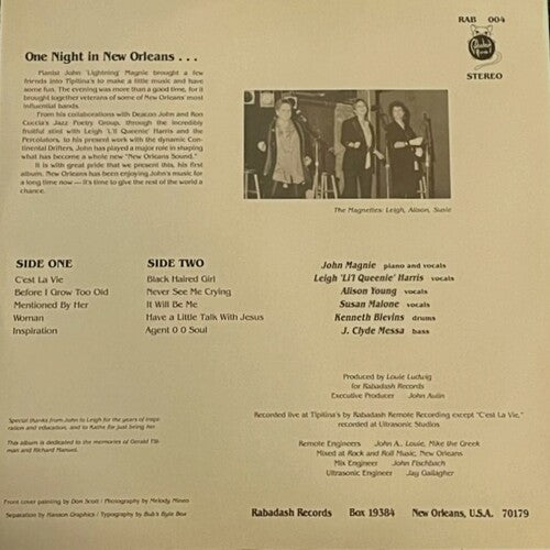 John Magnie - Now Appearing (Vinilo)