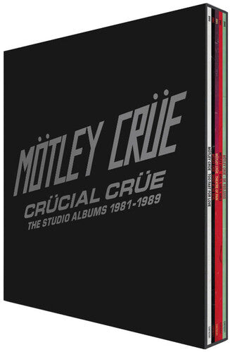 Mötley Crüe - Crucial Crüe: Álbumes de estudio 1981-1989 (Vinilo)