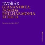 the album cover for Dvorak / Philharmonia Zurich - Symphonies Nos. 8 & 7