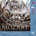 the album cover for Mozart / Schoener - Mozart on the Organ