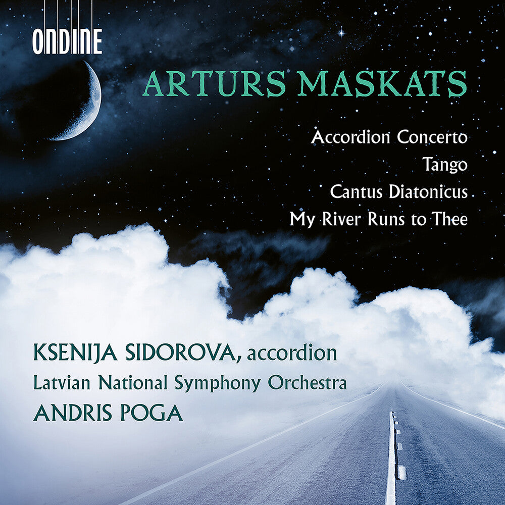 the album cover for Arturs Maskats / Sidorova - Accordion Concerto