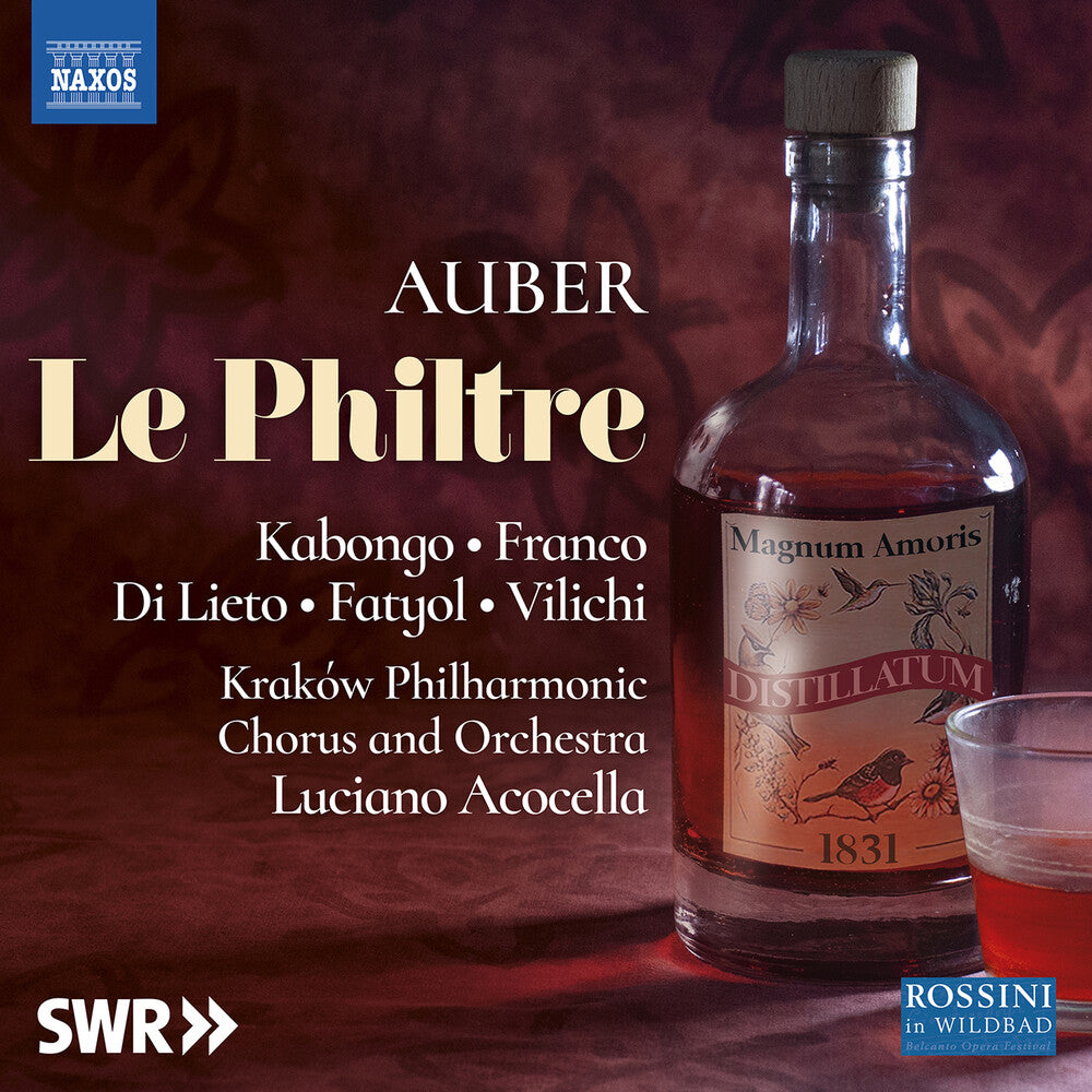 the album cover for Auber / Kabongo / Franco - Le Philtre