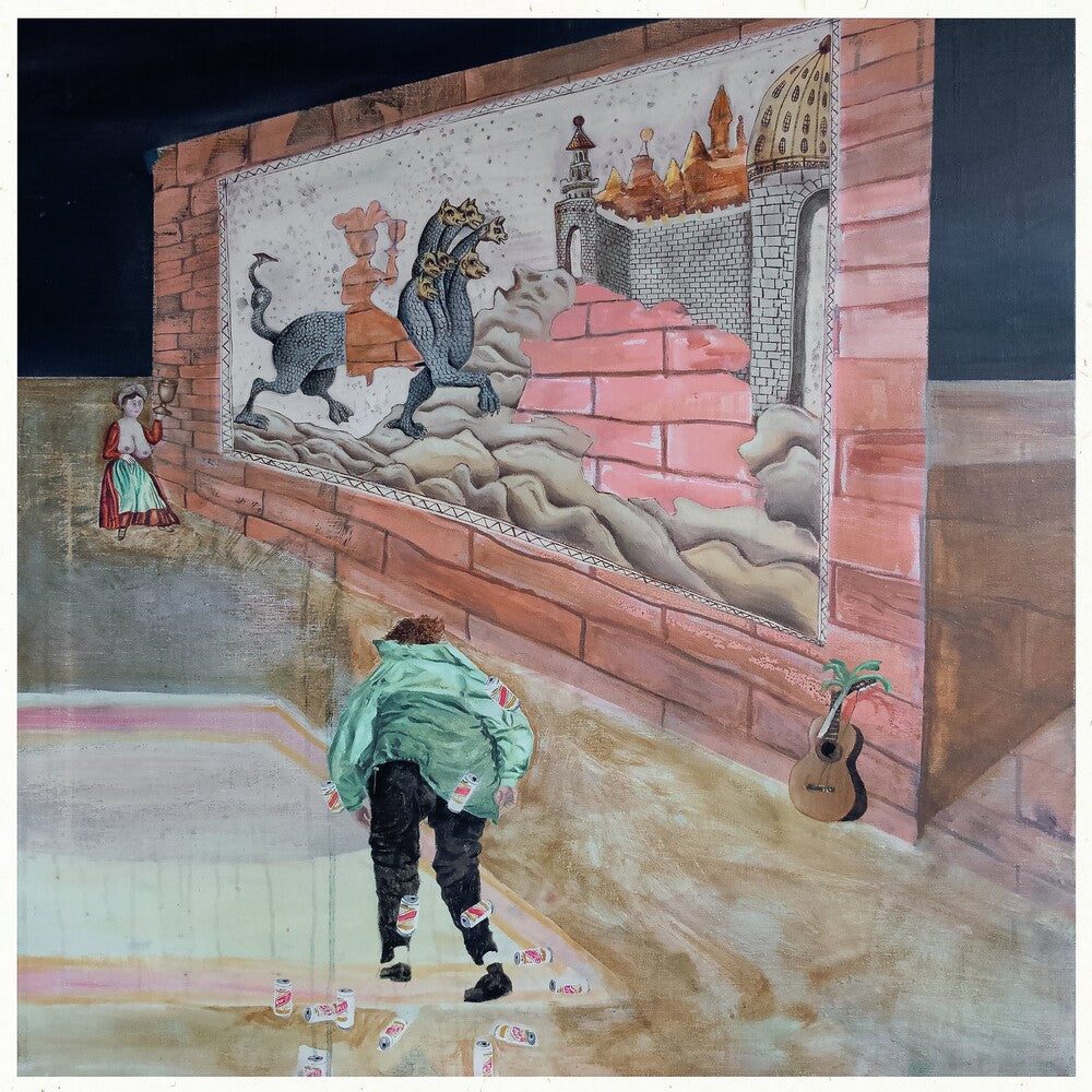 the album cover for Begayer - Sauce Chien Et La Guitare Au Poireau