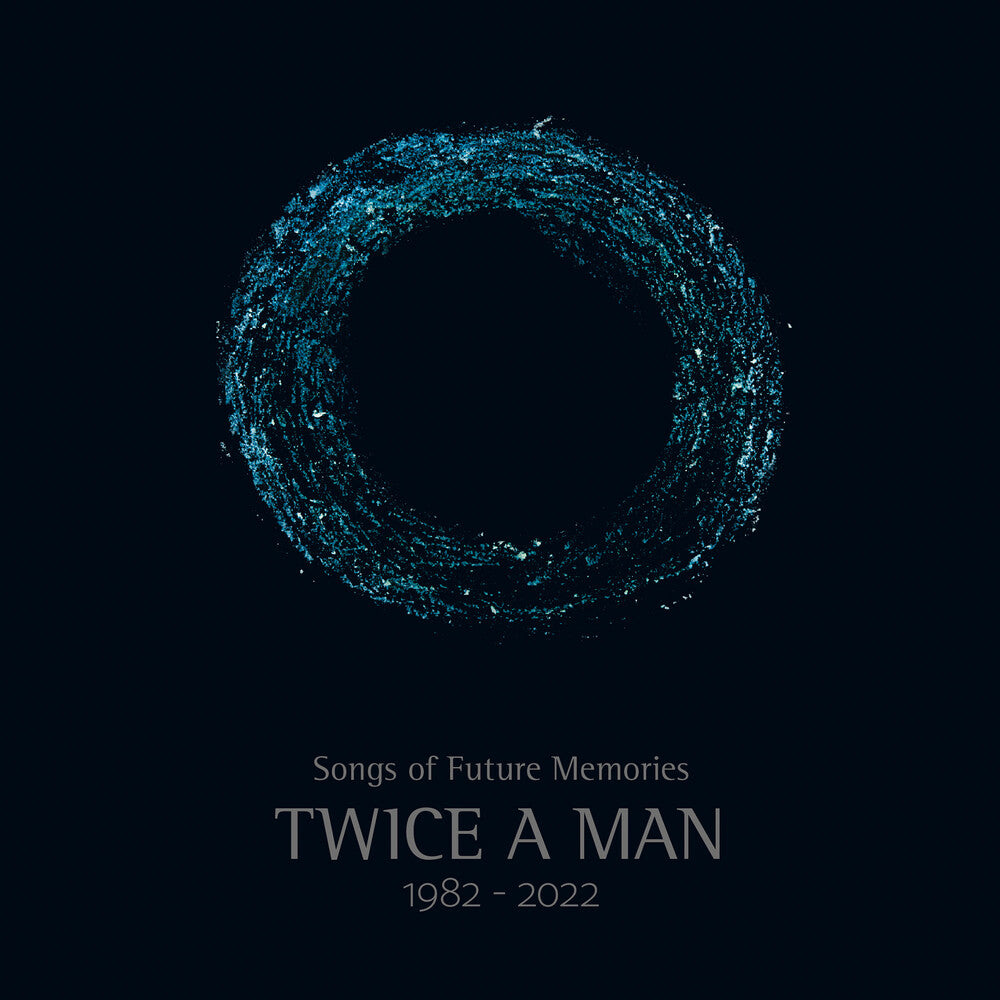 the album cover for Twice A Man - Songs Of Future Memories - 1982-2022 (W/Book)
