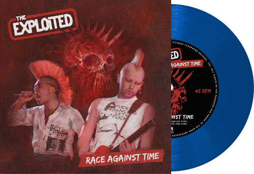 The Exploited - Race Against Time - Blue (Vinyl)
