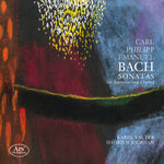 the album cover for Bach / Valter / Jourdan - Sonatas For Traverso & Clavier