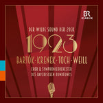 the album cover for Bartok / Krenek / Altenberger - 1923