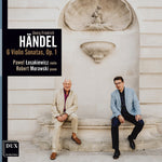 the album cover for Georg HandelFriedrich - Sonatas For Violin & Piano