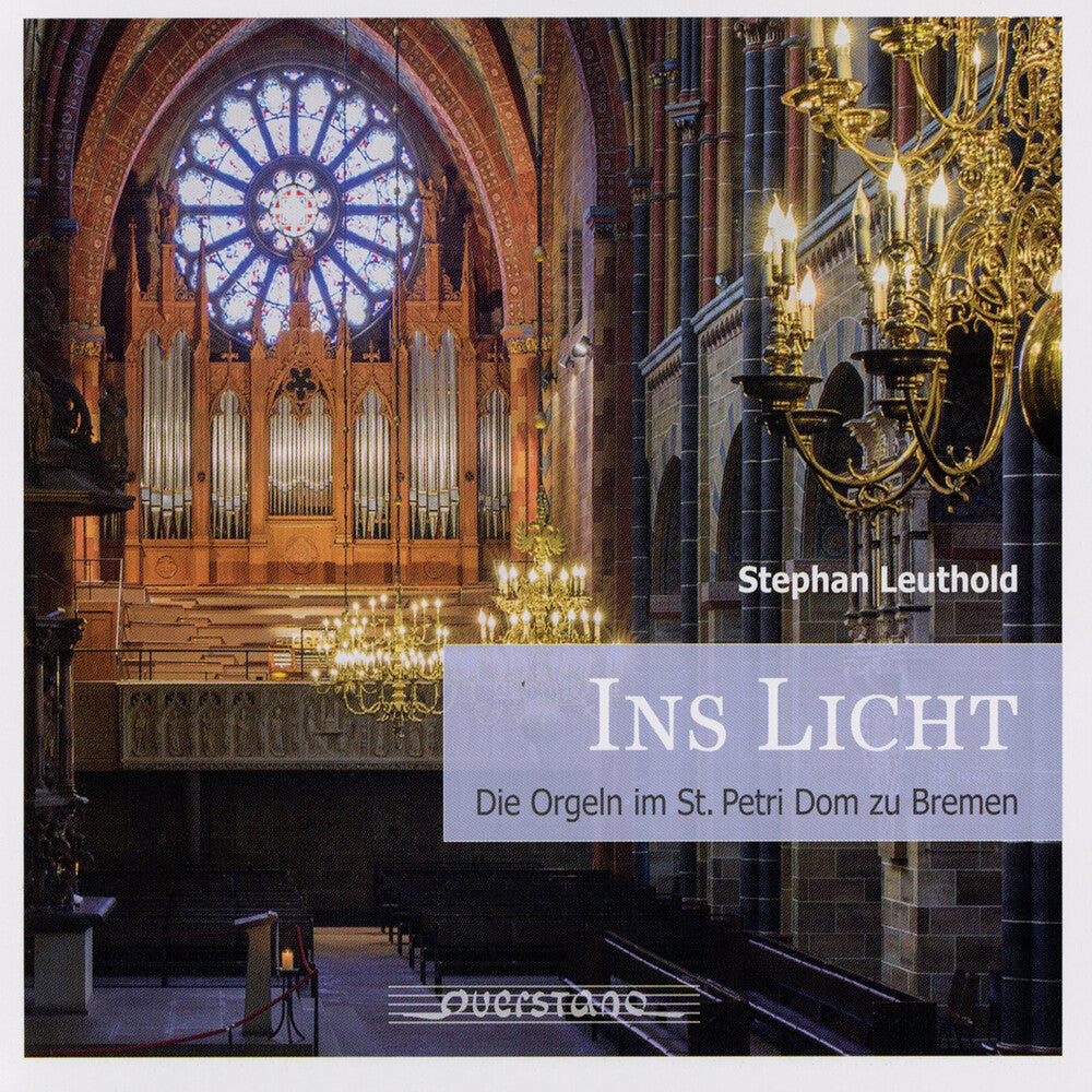 the album cover for Bach / Leuthold - Into The Light