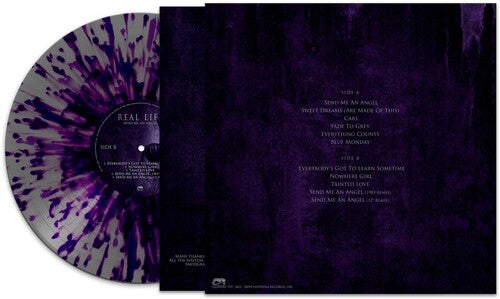 Real Life - Send Me An Angel - パープル/シルバー スプラッター (ビニール盤)