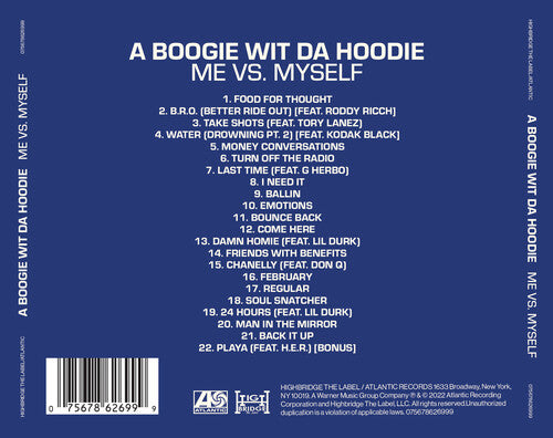 Boogie Wit Da Hoodie - Me Vs. Myself (CD)