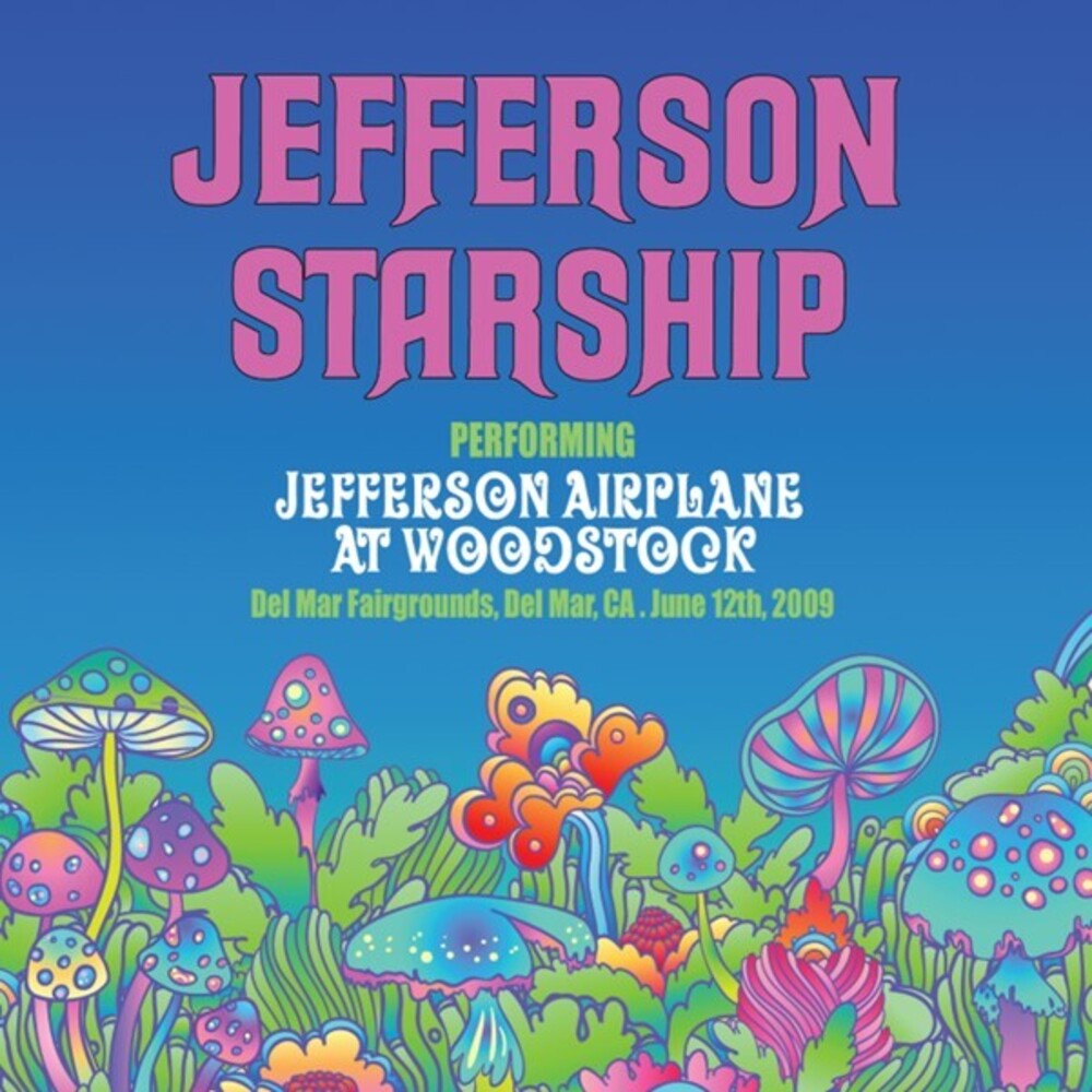the album cover for Jefferson Starship - Jefferson Airplane At Woodstock (Uk)