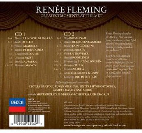 Renée Fleming - Sus mejores momentos en el Met (CD)