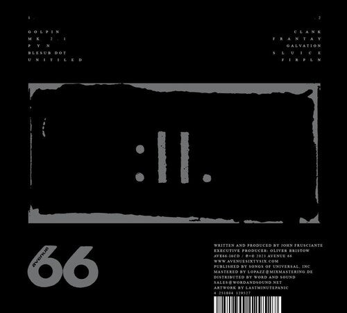 ジョン・フルシアンテ - : II . (CD)