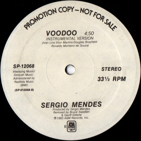 Sergio Mendes* : Voodoo (12", Promo)