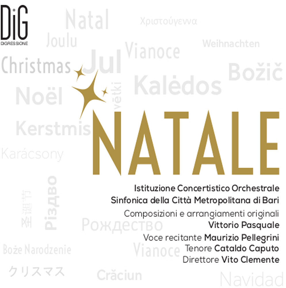 the album cover for Adam / Caputo / Pellegrini - Natale