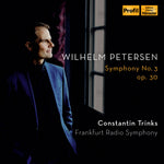 the album cover for Petersen / Frankfurt Radio Symphony - Symphony No. 3 In C-Sharp Mino