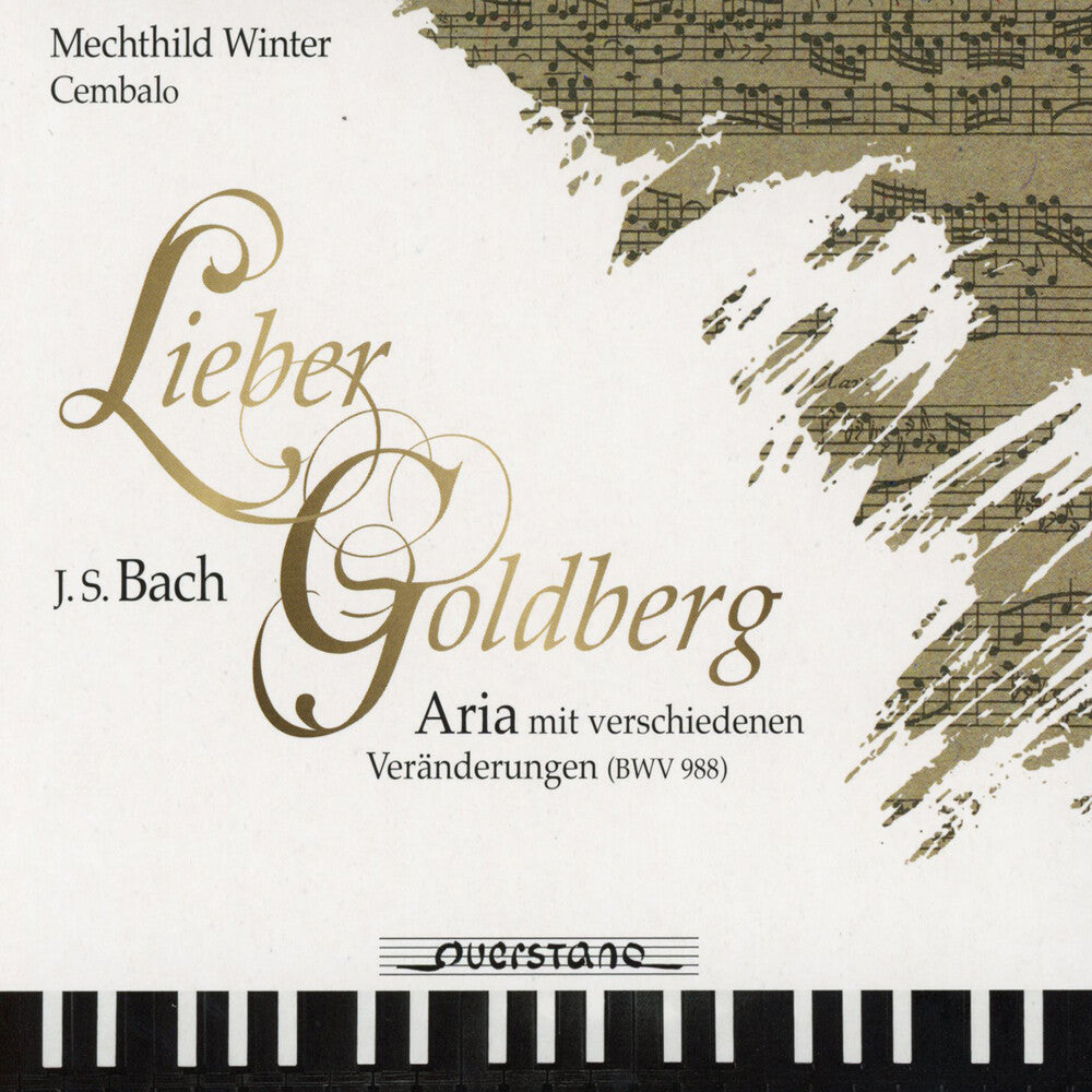 the album cover for Bach / Winter - Lieber Goldberg